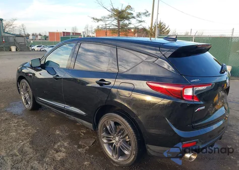 2021 Acura Rdx A-Spec Package z USA, uszkodzony, nr VIN 5J8TC2H62ML040501